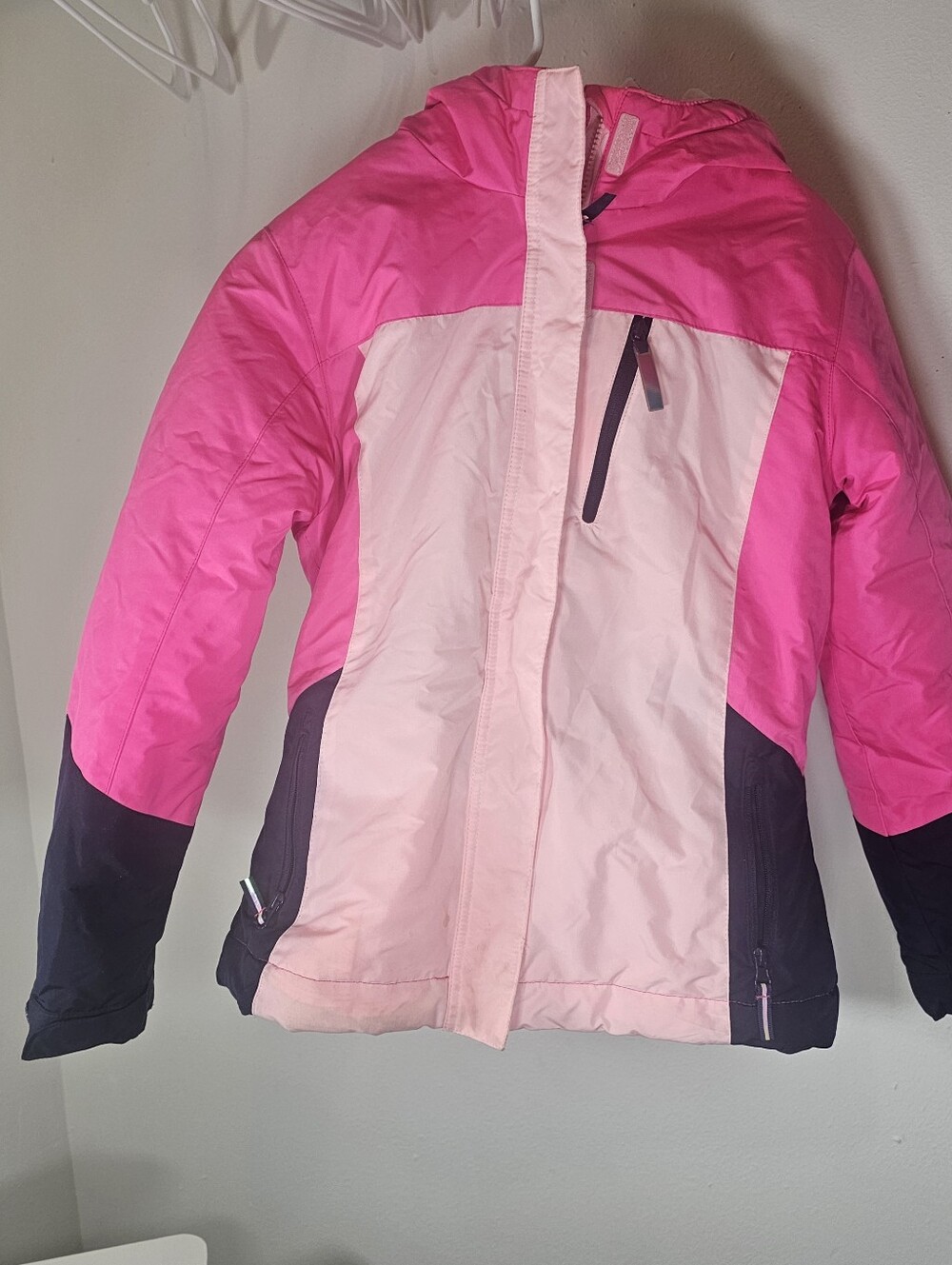 Girls C9 By Champion Wind/Water Resistant Insulated Hooded Winter Jacket size L
